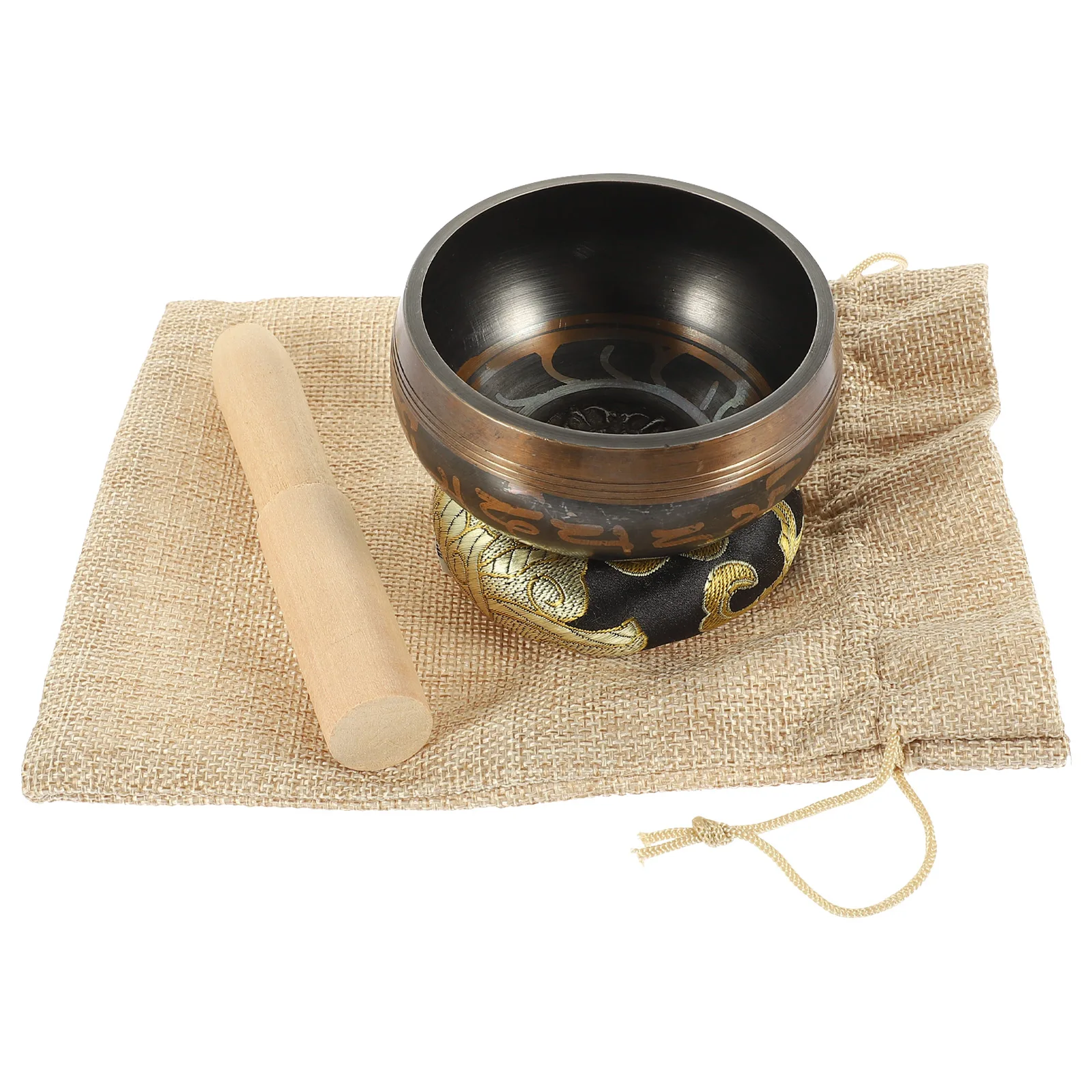 

Copper Singing Bowl 8cm H made Nepal Buddhism Yoga Meditation Accessory Sound Bowl Set Tibet Kitchen Facilities