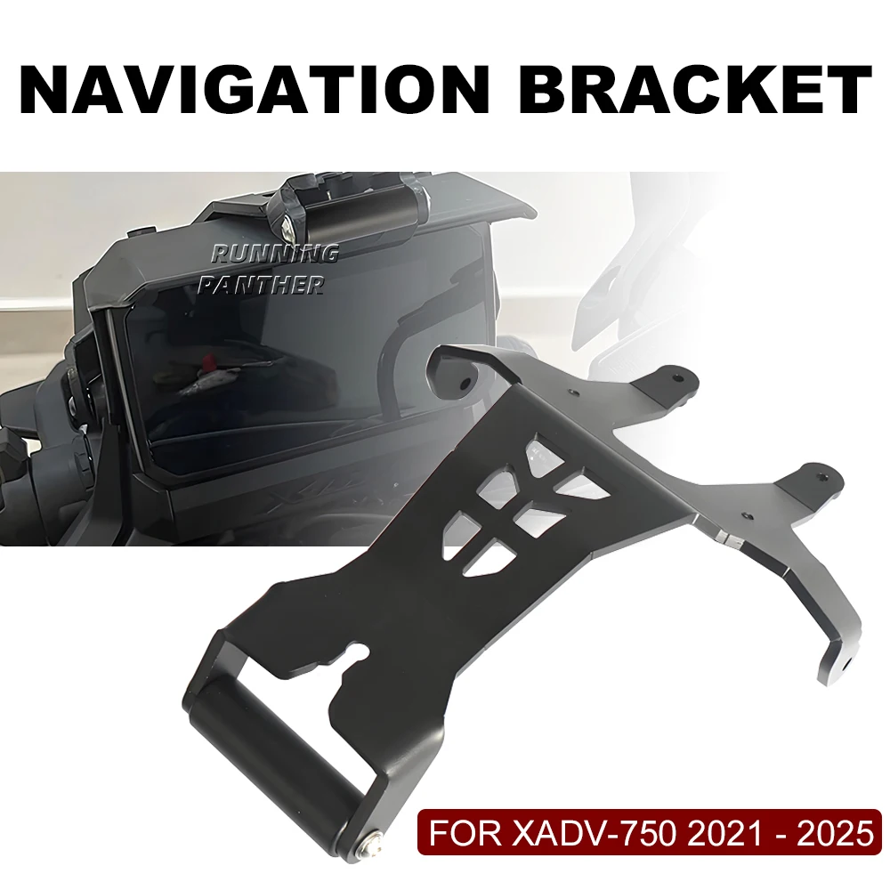 

Кронштейн для навигации, новые детали для модификации мотоцикла, держатель для GPS-навигатора для Honda XADV-750 XADV 750 2021-2025