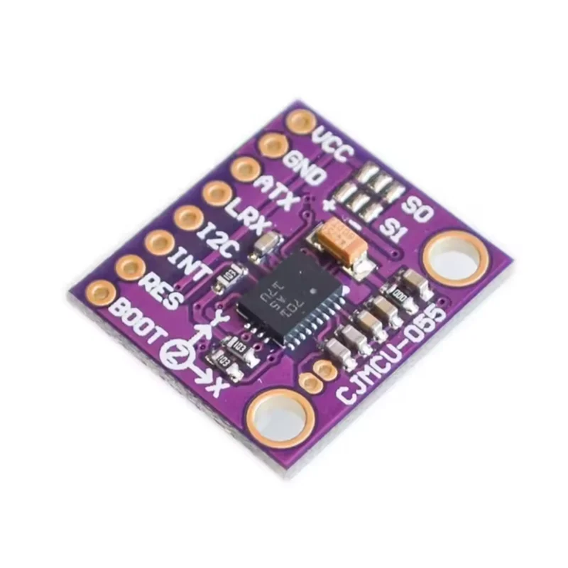 BNO055  Attitude Sensor Module MCU 9DOF Intelligent 9 Axis UART I2C Interface Acceleration Gyro Magnetic BNO055