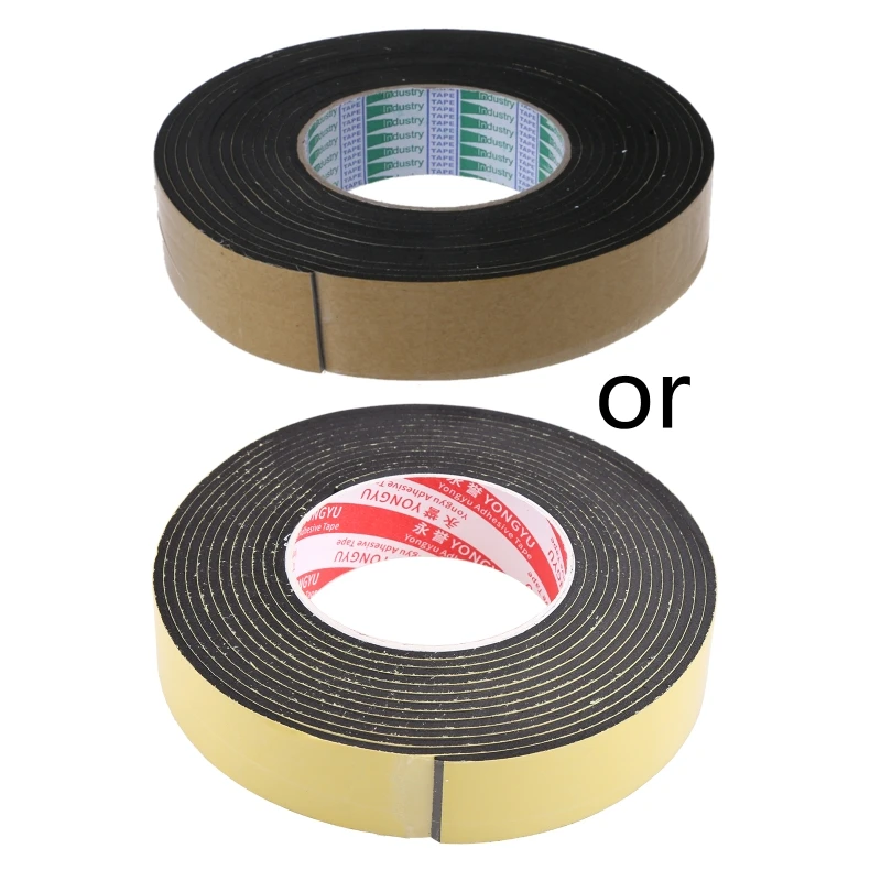 High Density EVA Foam Tape Waterproof Sealing Strip Neoprene Single-Sided Adhesive for Window Door Insulation Seal