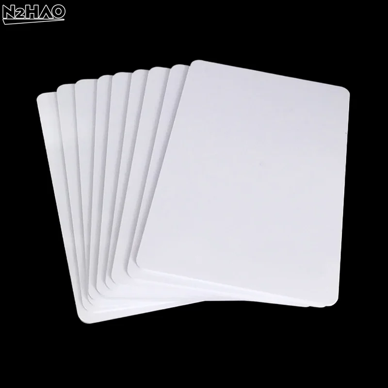 10Pcs Rewritable 125KHz RFID T5577/5200/EM4305 Blank Card PVC Tags Smart Access Control Key Card Read Write Program Clone Cards
