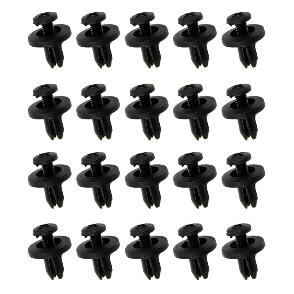 

50pcs Body Fasteners Car Push Retainer Clips For Door Panel Trim Bumper Fuel Tank Head Lamps Wheel Apron Panels