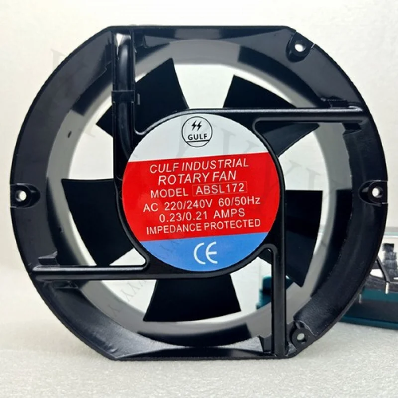 

q + 1 шт. для нового ОТКРЫВАЯ ВЕНТИЛЯТОР GULF INDSTRIALR ABSL172 17251 промышленный вентилятор для шкафа # QW.
