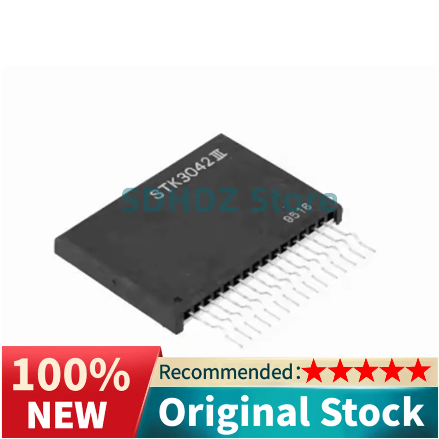 STK3042 STK3042III Integrated Circuit Stereo Power Amplifier IC Module Thick Film