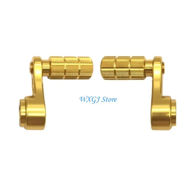 

37JE Pair Scooter Foot Pegs Easy to Install Scooter Footrest Pegs for Personalizing Your Ride for Niu Electric Scooter