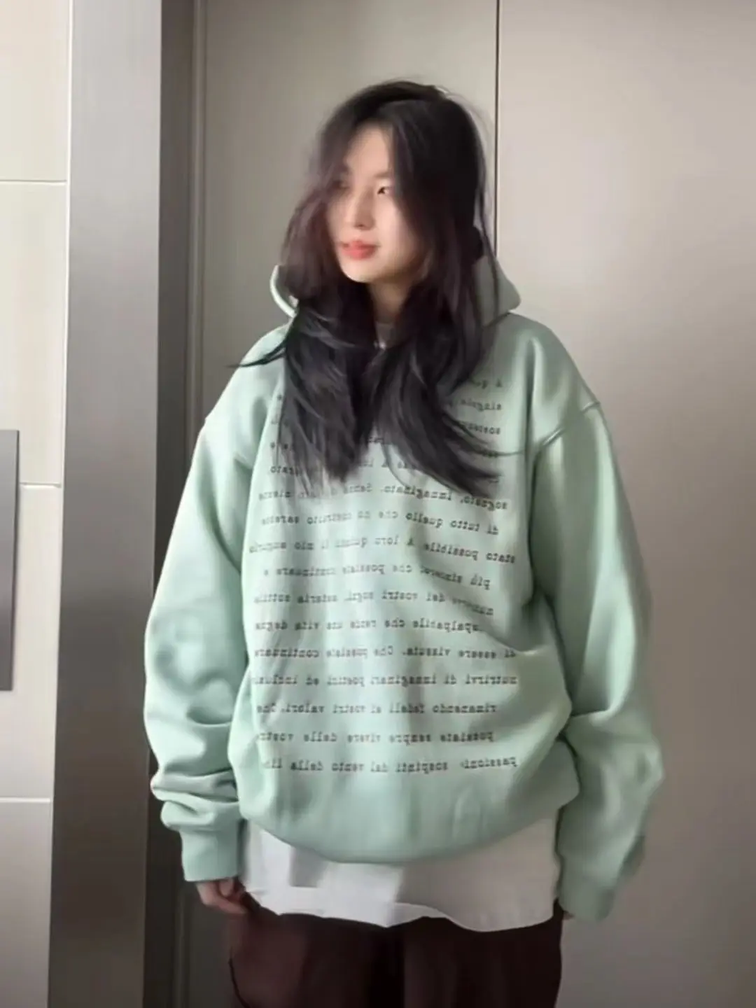 

Onalippa 2025 New American Hooded Spring Autumn Hoodie Men Women Casual Couple Trendy Brand Letter Printed Top Girl