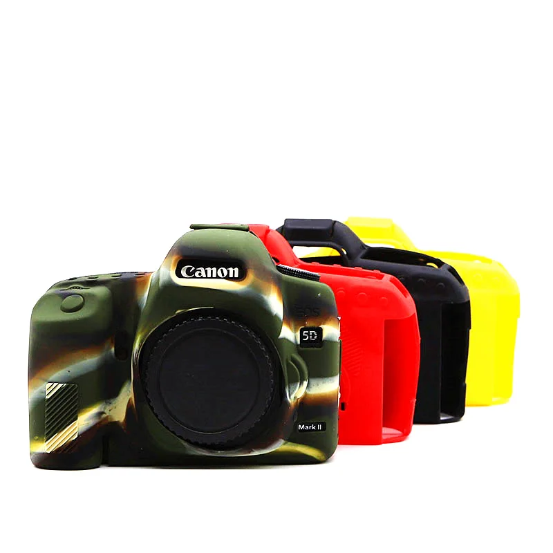 

For Canon SLR Silicone Case EOS 5D2 5DII 5D Mark II Camera Case