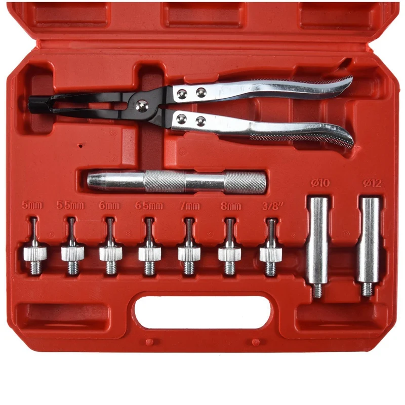 

11Pcs Valve And Oil Seal Disassembly Tool, Universal Seal Removal Pliers, 270 Mm Long Tool