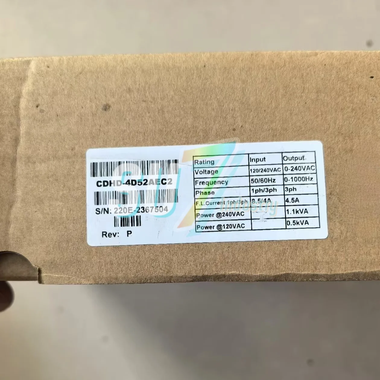 CDHD2-4D52AEC2 CDHD-4D52AEC2 サーボドライバー 新品オリジナル