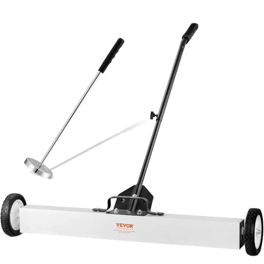 

36Inch Magnetic Sweeper with Wheels Telescoping Magnetic Pickup Tool