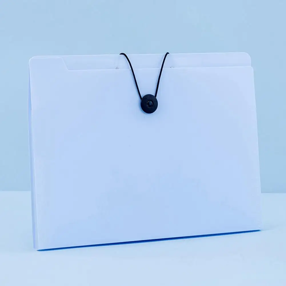 Pengatur File meja portabel, Aksesori Meja sisipan transparan Organizer File meja 250 lembar A4 berguna Anti kotor