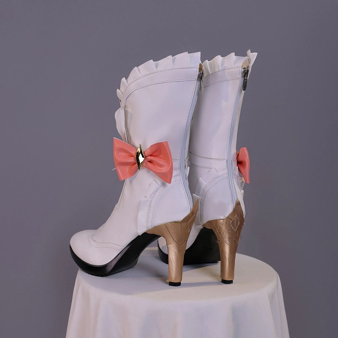 Genshin Impact Nicole Reeyn-zapatos de juego de Cosplay, accesorios de disfraz, accesorios de Anime, Halloween, zapatos de mujer