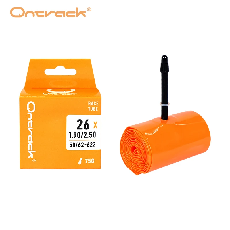 Ontrack خفيفة الدراجة الأنبوب الداخلي 26 \ 27.5 \ 29 1.90-2.50 دراجة جبلية إطار داخلي من البولي يوريثان 48 طول الفرنسية صمام أنبوب خفيف للغاية #1