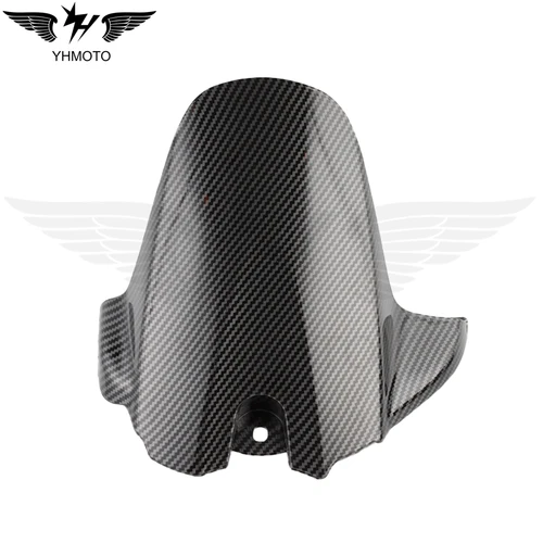 Imagen 2 del producto Para Suzuki GSXR600 750 K6 K8 2006-2010 guardabarros de motocicleta guardabarros trasero abrazador de llantas contra salpicaduras de barro pintado con fibra de carbono