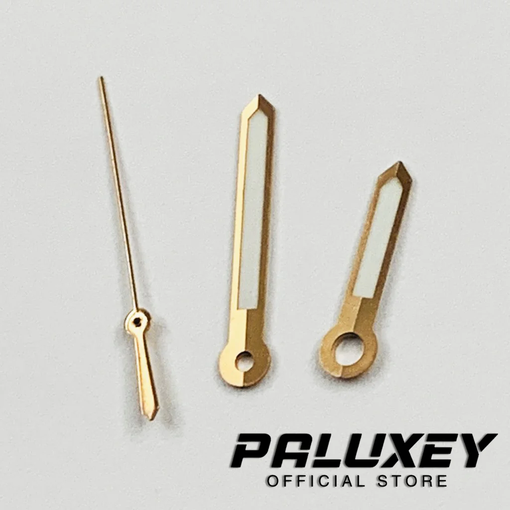 ムーブメントウォッチの照明手、ローズゴールド、グリーン、nh35、nh36、4r、7s