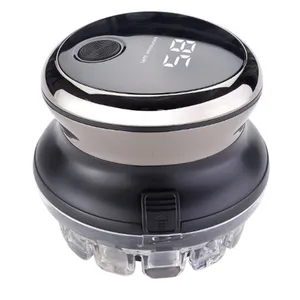 Electric Hair Cutter Set 360 Degree Auto Rotating Trimmer Machine Rechargeable Barber Clipper Hair Clipper Smooth Cutting Easy