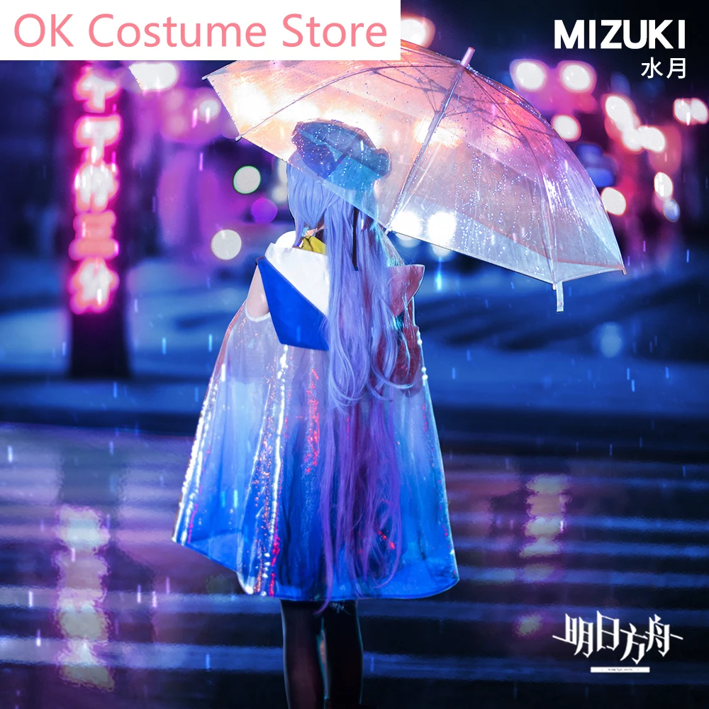 Anime Arknights Mizuki Game Suit Handsome Uniform Cosplay Costume Halloween Carnival Party Role Play Outfit For Men NEW