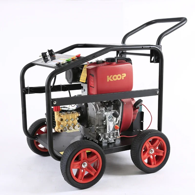 Diesel High Pressure Washer / Gasoline High Pressure Car Wash Pump / Household Floor Cleaning Snd Derusting Water Gun