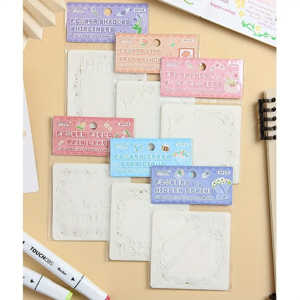 Copying Stencils Hollowed Drawing Templates for DIY Craft