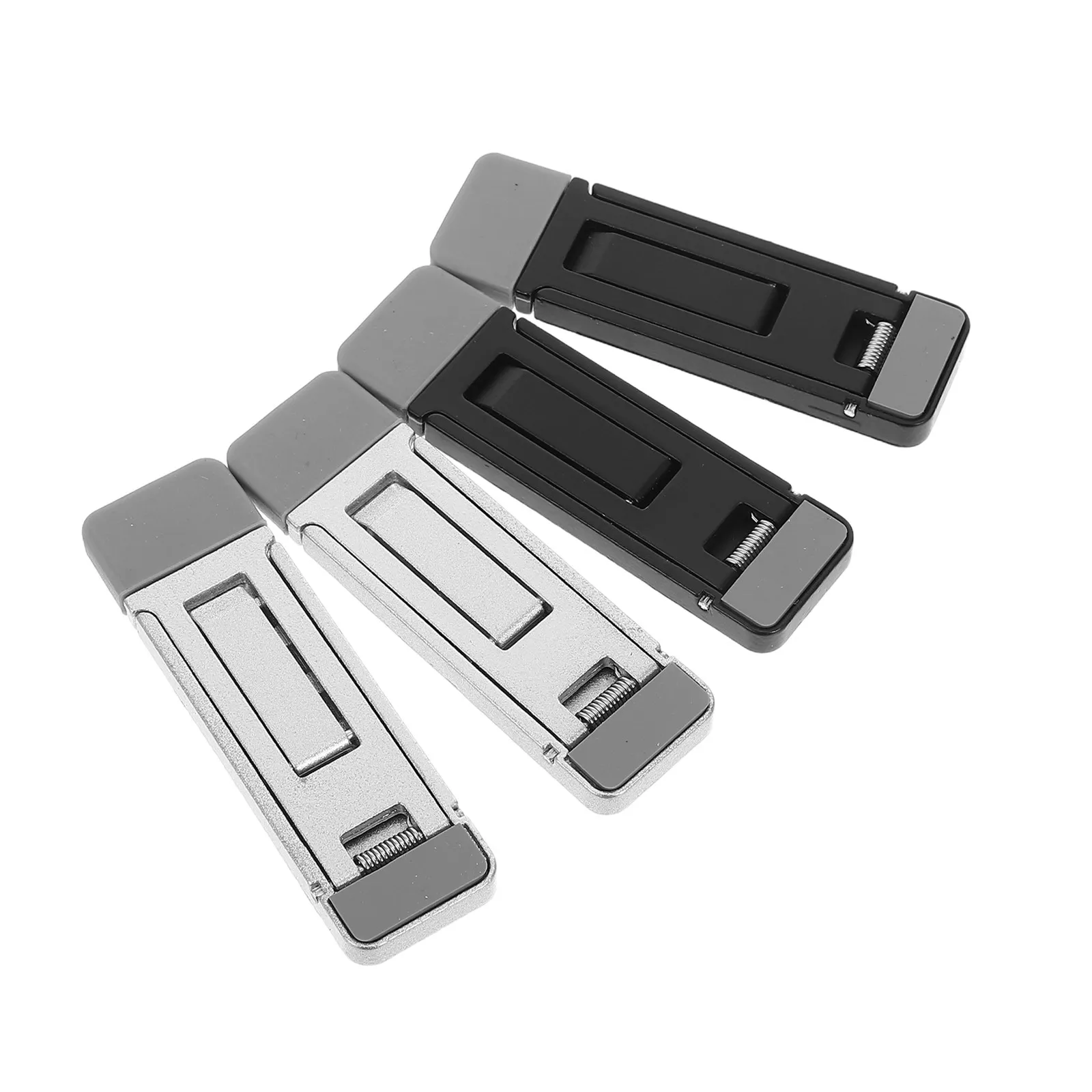 4Pcs Zinc Alloy Adjustable Keyboard Riser Mini Stand Laptop Feet Lift Bracket Portable Desktop Computer Keyboard Tilt Stand