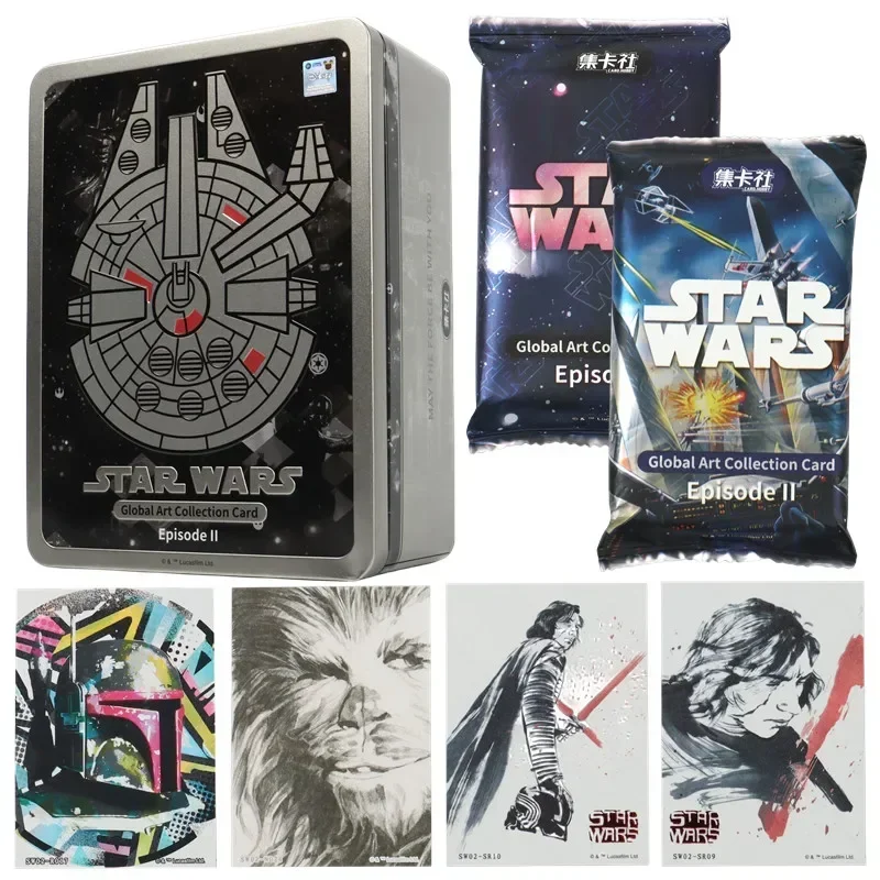 Genuine Star Wars Global Art Collection Card Chapter 2 Classic Movie Card Collection Toys in stock