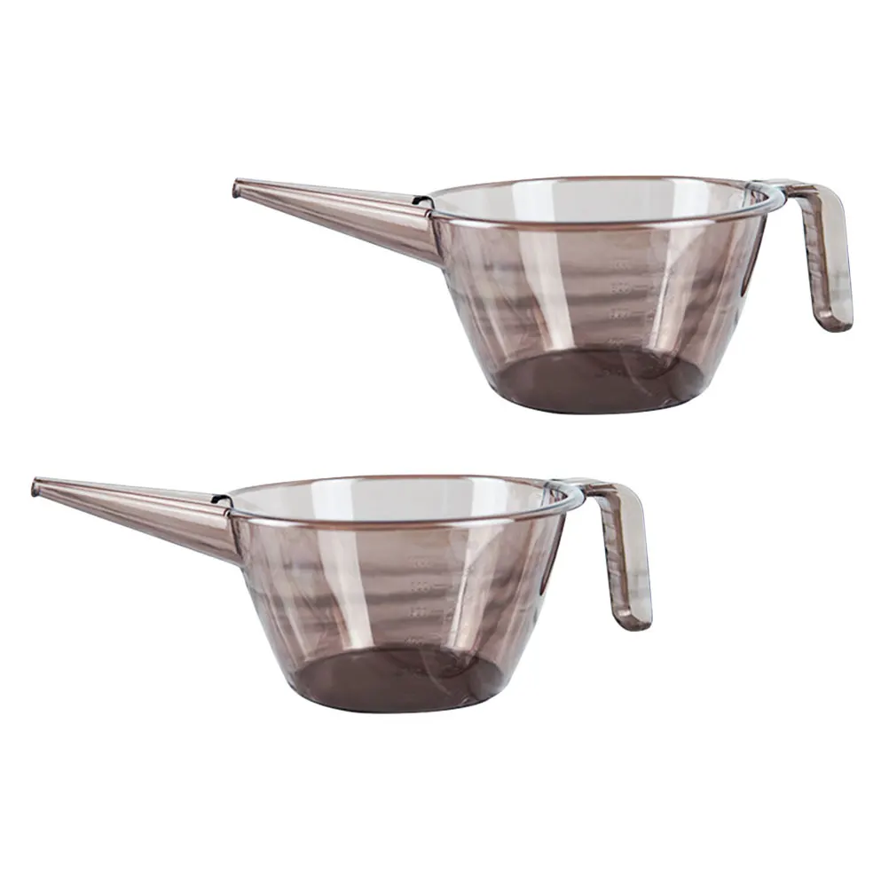 

2Pcs Thickened Plastic Water Scoop Measuring Ladle Large Capacity Kitchen Tool Household Item Practical Water Spoons