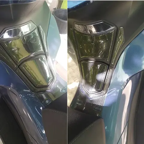 오토바이 탱크 패드 스티커 데칼 스쿠터 보호대 커버 액세서리, Pcx 125 150 160 Pcx160 2020 2021 2022 방수