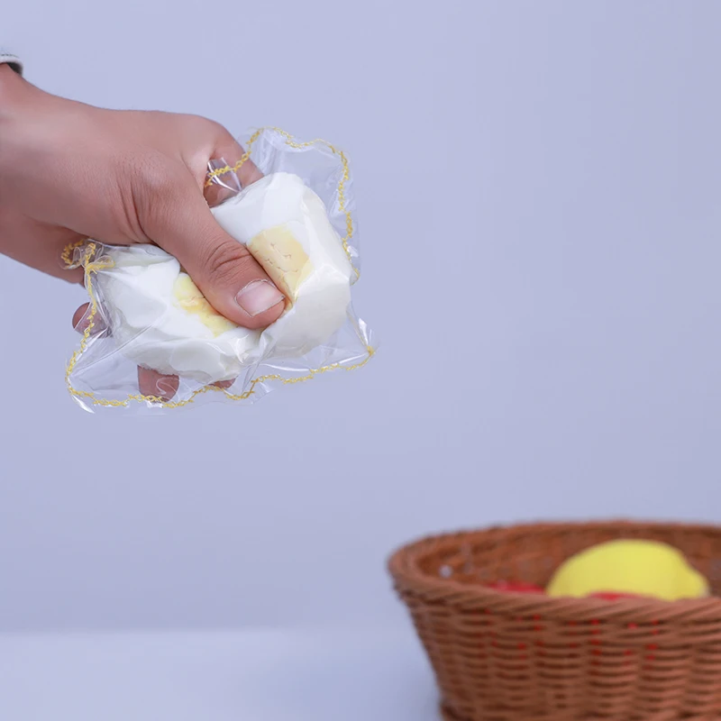 ZOCO Handmade Double Egg Yolk Cake Silicone Squeeze Toy Christmas Party Sensory Stress Relief Gift Bulk Custom Order Best Gift