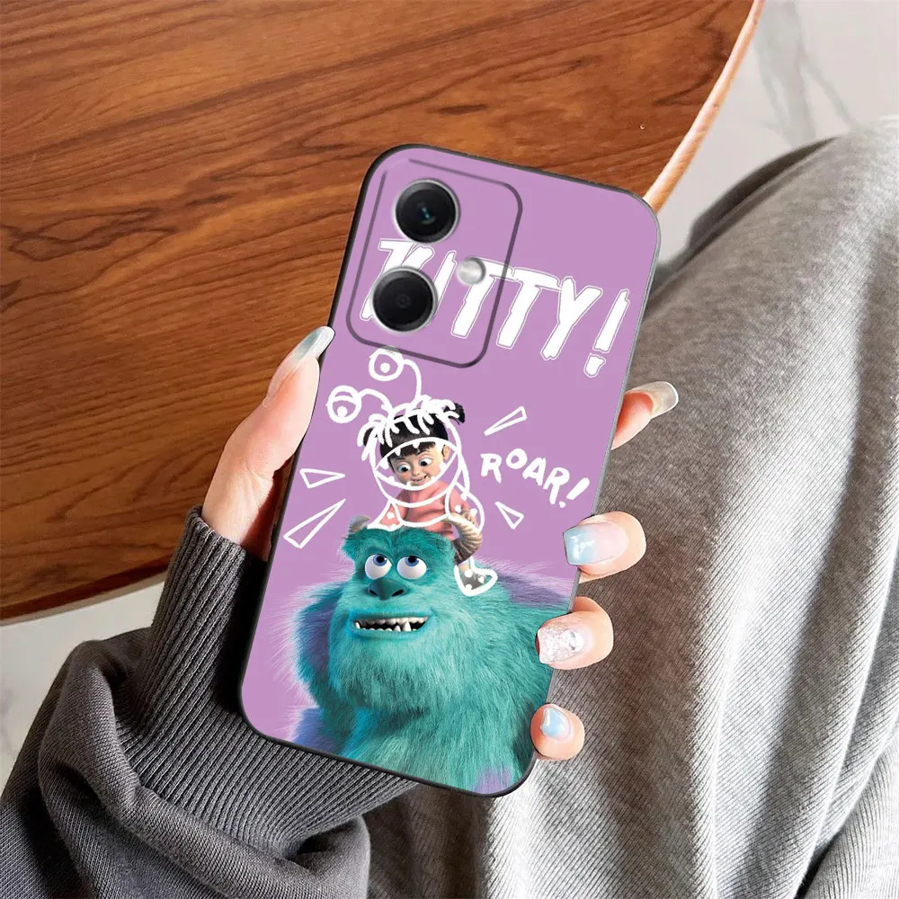 Monster Inc Sully Boo غطاء جراب هاتف ل Redmi ملاحظة 14 13 12 12S 11 11T 11S 10 9T 9S 9 8T Pro 5G 4G غطاء من السيليكون Funda Shell