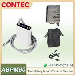 CONTEC ABPM60, 24 Hours, Ambulatory Automatic Blood Pressure Monitor, NIBP Monitor