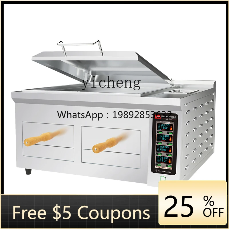 

Tqh Electric Oven Commercial Old Tongguan Rougamo Oven Cookie Baking Machine Large Capacity Pancake Oven