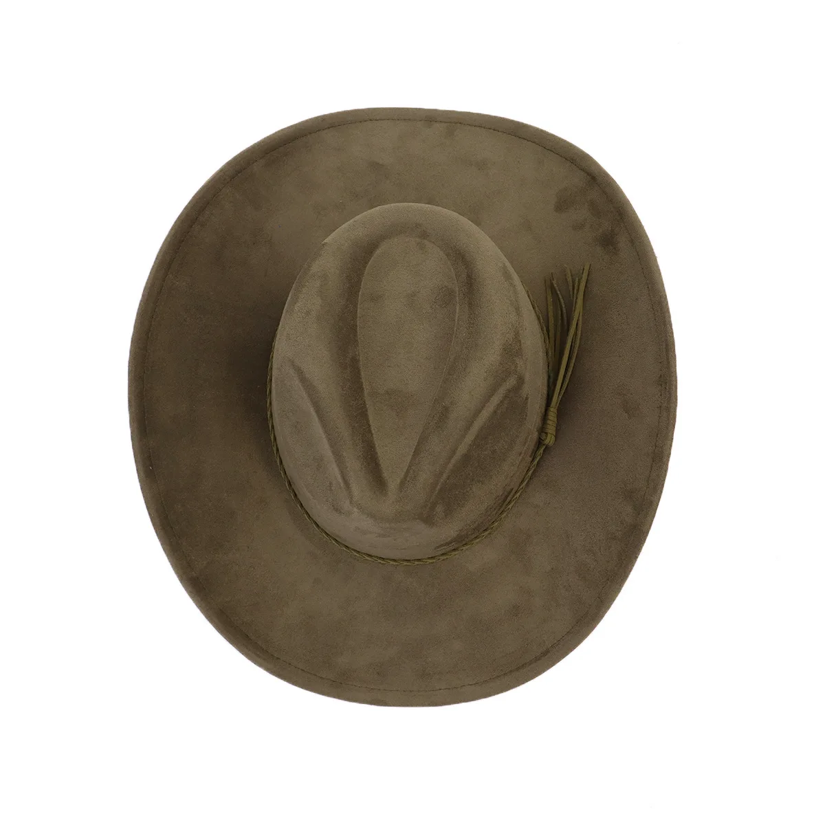 34 Colors Vegan Suede Cowboy Hat Jazz Panama Hat Unisex Women's Hat Wide Brim Cowboy Hat Women's Hat Cowboy Hat