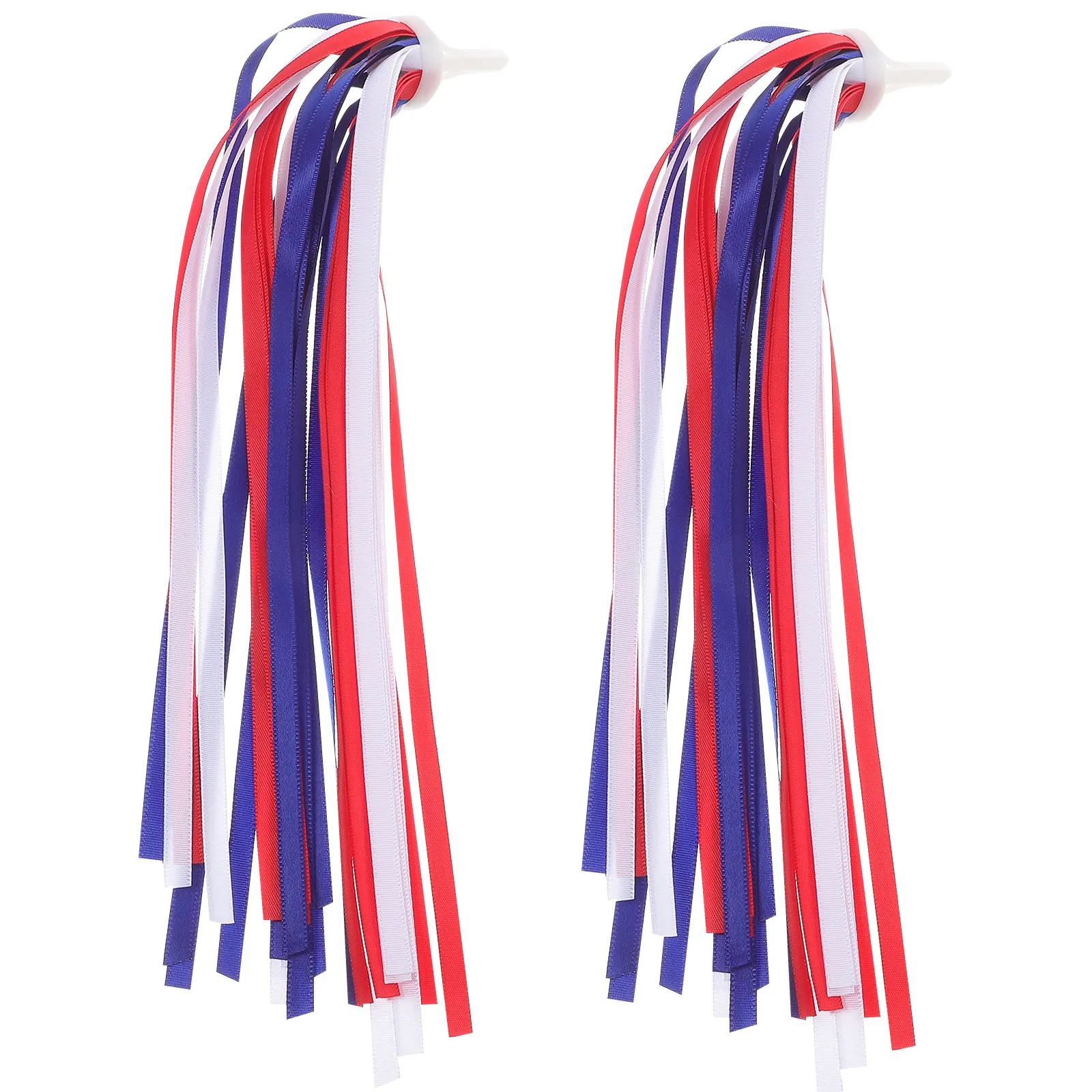 

1Pair Bike Streamers Bright Polyester Handlebar Ribbons Tassels Decorative Accessories for Scooters Bikes