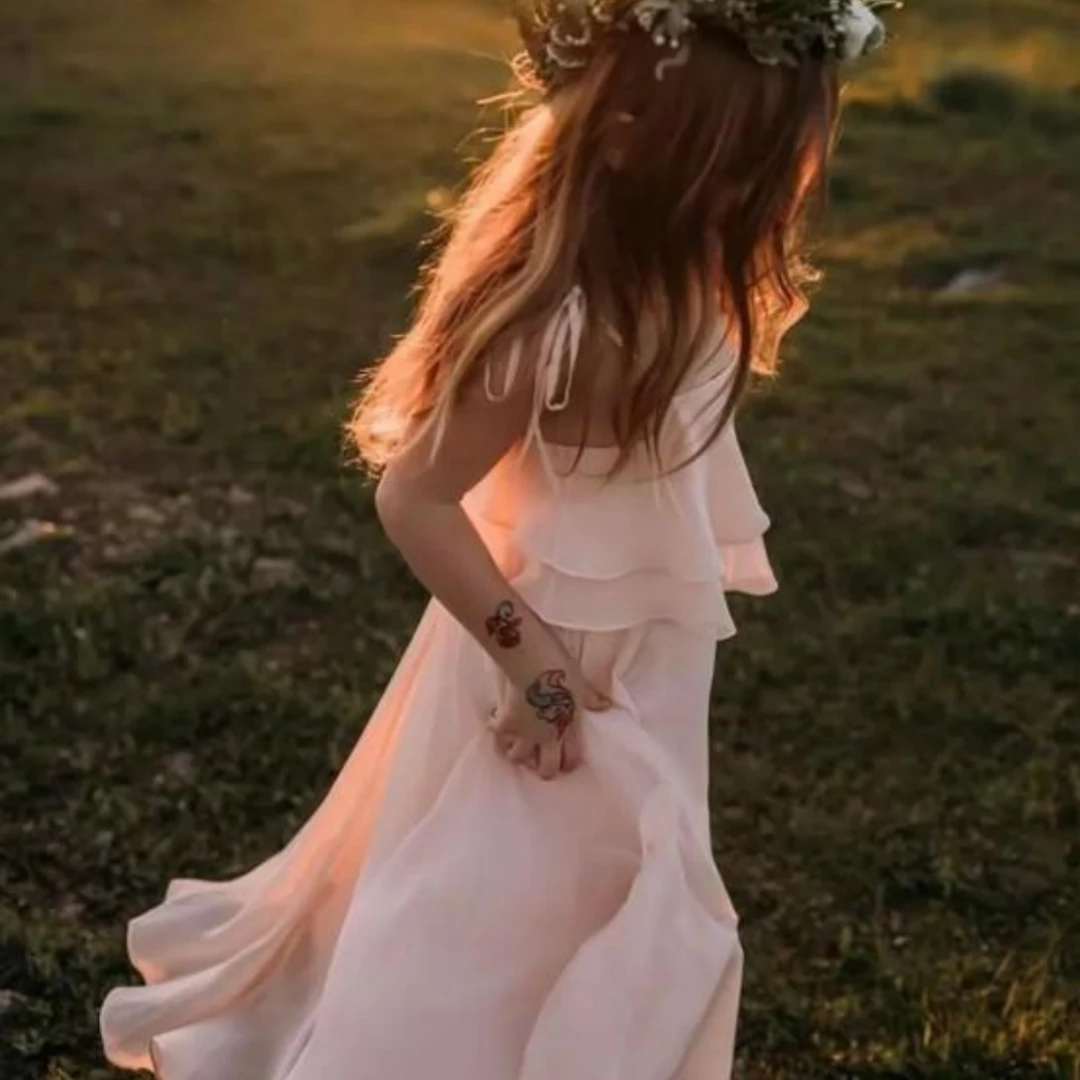 Customized Wedding Flower Girl Dresses Full Sleeves Princess Pageant Dress Long Appliques First Communion Formal Party Gowns