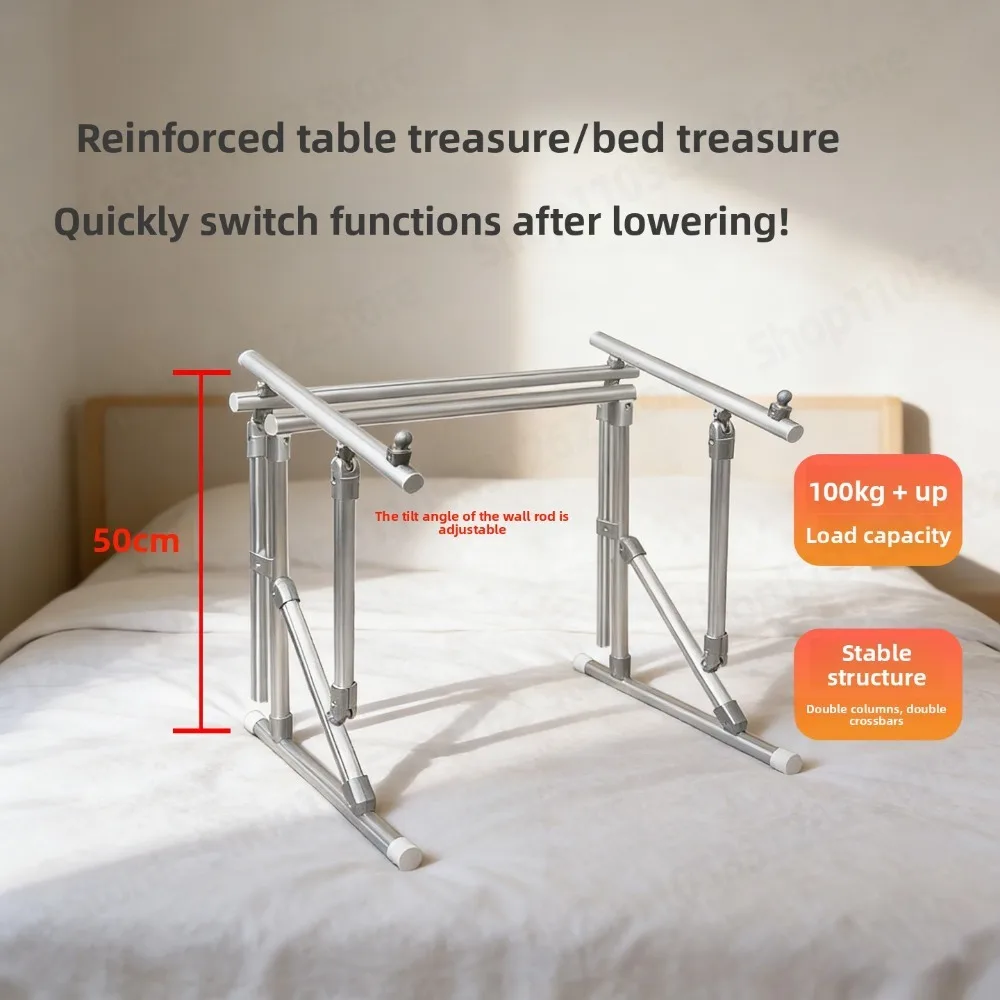3-in-1 Adjustable Cross Stitch Floor Stand Tabletop Embroidery Hoop Frame Holder Aluminum Alloy for Needlework Sewing Craft