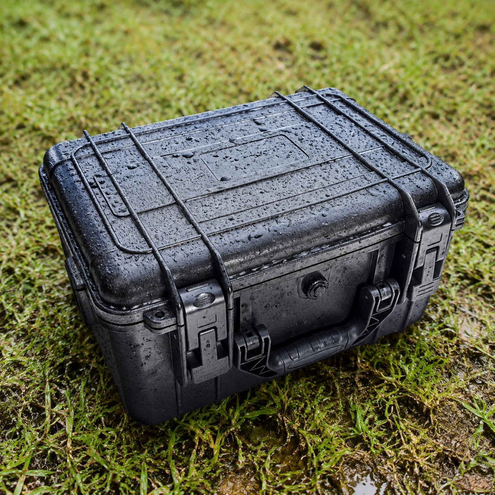 Hard Shell Carrying Case Waterproof Hardprotective Enclosure Dustproof Shock-Resistant for Outdoor, Travel