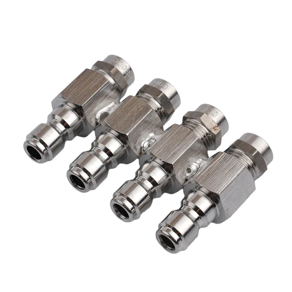 

Long lasting Effective Pressure Washer Kit with Changeable Nozzles 4 Way Tip Holder and 14 Inch Quick Connect Soft Wash