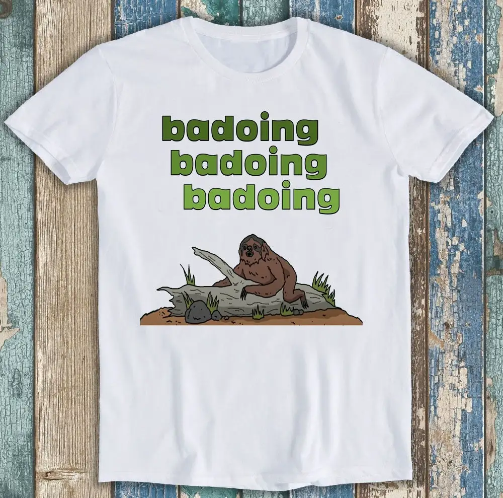 Sasquatch Badoing The Big Lez Show Bigfoot Funny Cult T Shirt P1413