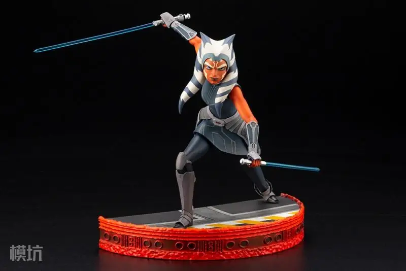 FSTW008 Star Wars The Clone Wars Young Ahsoka Tano Anakin Anime Action Cartoon Figure Modello come regalo per la decorazione della collezione