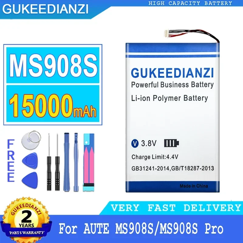 

Аккумулятор высокой емкости на 15000 мА · ч, аккумуляторы для мобильных телефонов AUTE MS908/MS908S Pro, портативная батарея