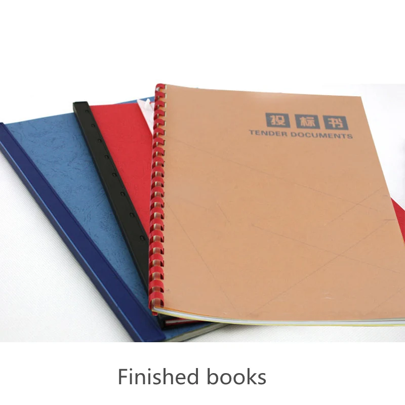 2088G Heavy duty plastic comb ring binding machine with free printing LOGO