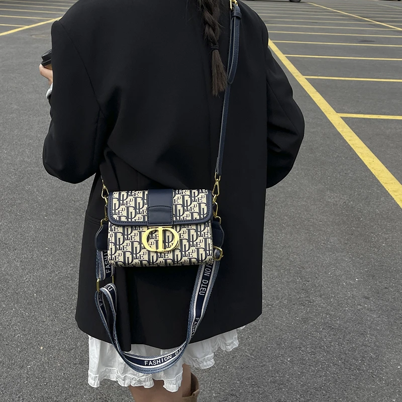 

Модная женская классическая сумка через плечо, роскошная кожаная сумка, высококачественная винтажная сумка через плечо