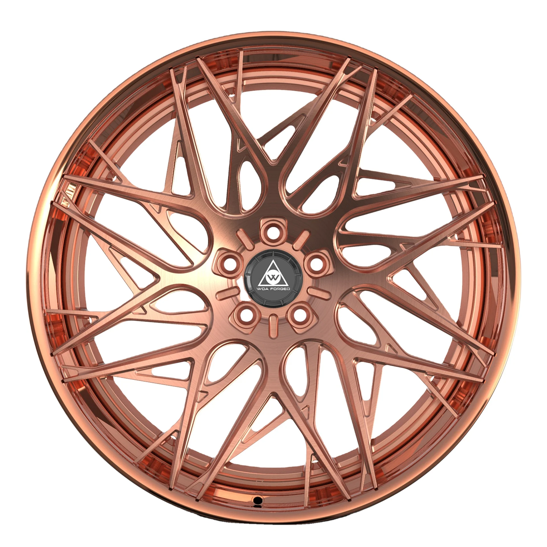 

Car Wheel Rim Mags Alloy 2pcs Forged Aluminum Lip 5 Hole 114.3 5x100 PCD Sport OEM Universal Black Red 20 21 22 Inch