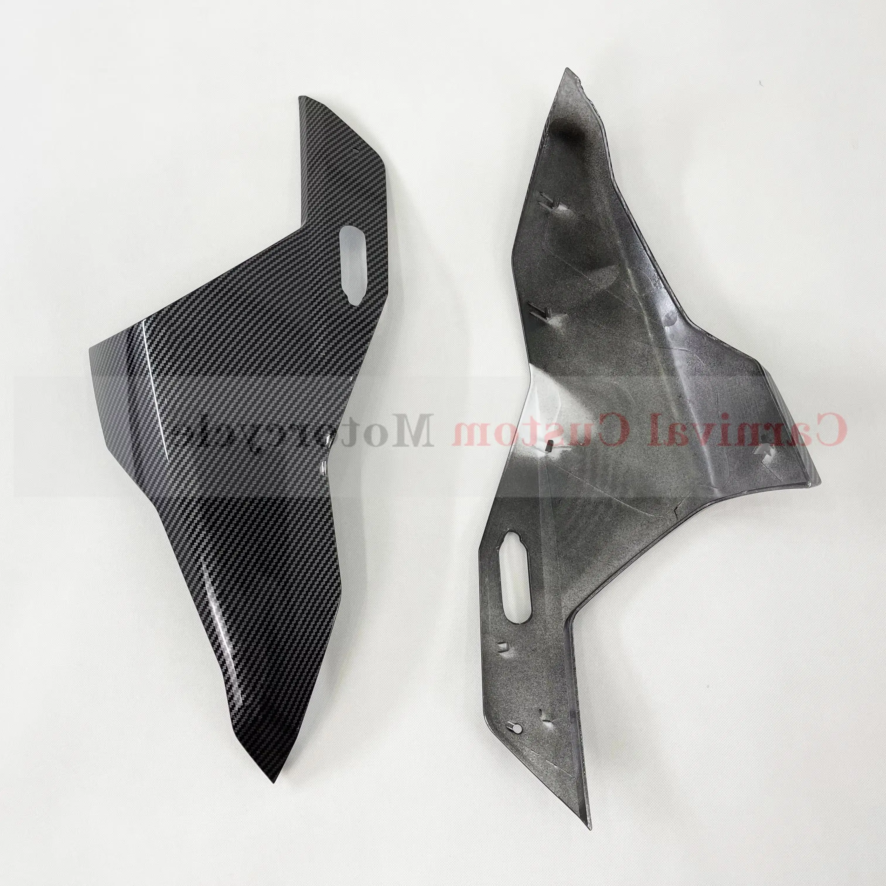 100% Carbon Fiber Motorcycle Fairing Head Nose Motorcycle Gloss Twill Weave For BMW S1000RR S 1000RR S 1000 RR 2019-2024 image 4