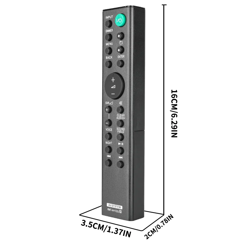 RMT-AH102U RMTAH102U For Sony Remote, For Sony Home Theatre System HT-XT100 HT-CT390 SS-RT3 Sound Bar