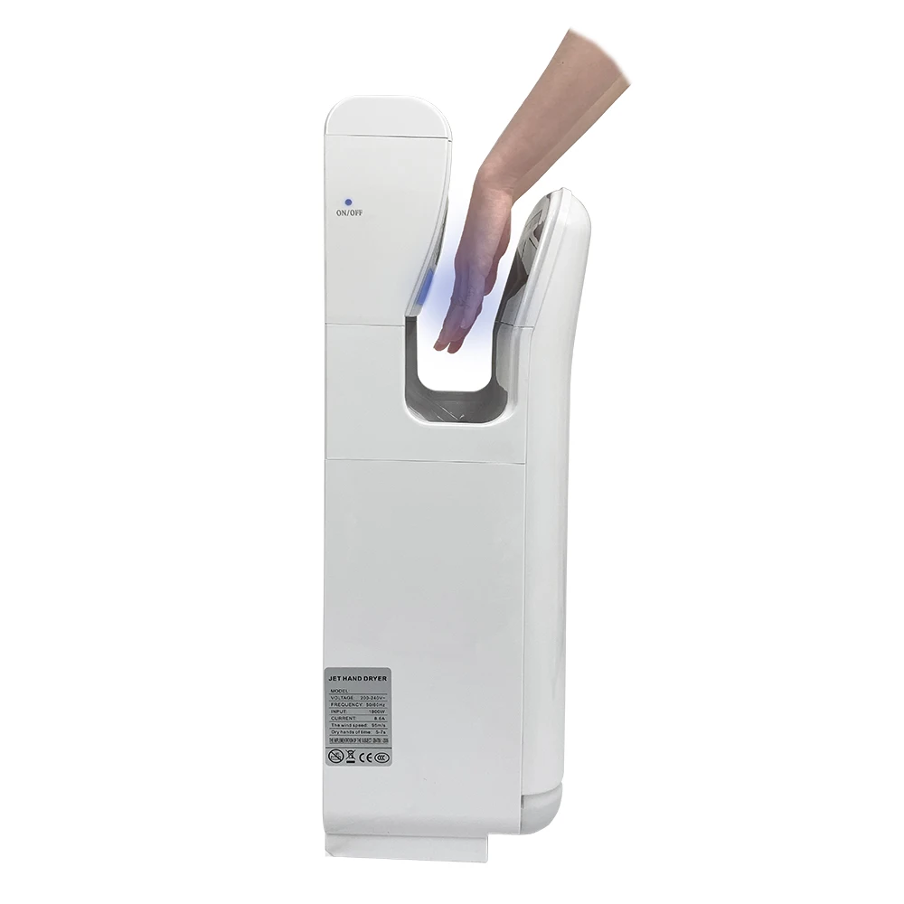 Hot sell Double Side Jet Air Hand Dryer