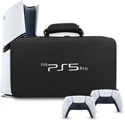 For PS5 Pro Storage Bag Pro Console Accessories Portable Shoulder Bag EVA Shockproof and Anti-drop Storage Box