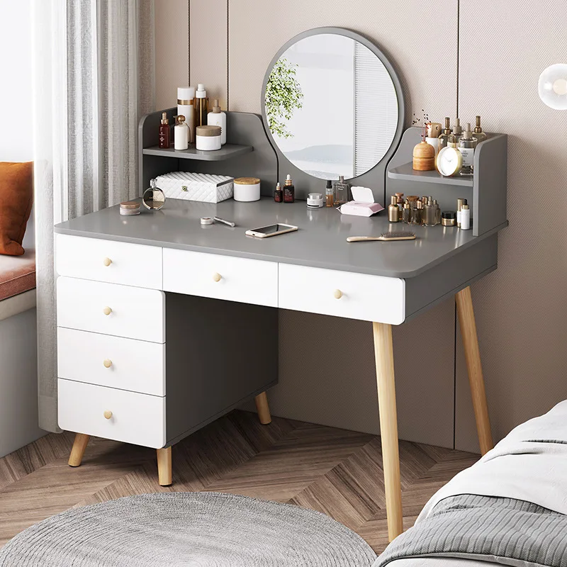 Dresser household bedroom small apartment simple small Nordic light luxury makeup table