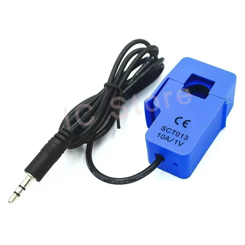 1PCS SCT-013-000 5A 10A 20A 30A 50A 100A 50MA 1V 1% Non-invasive Split Core Current Transformer AC Current Sensor