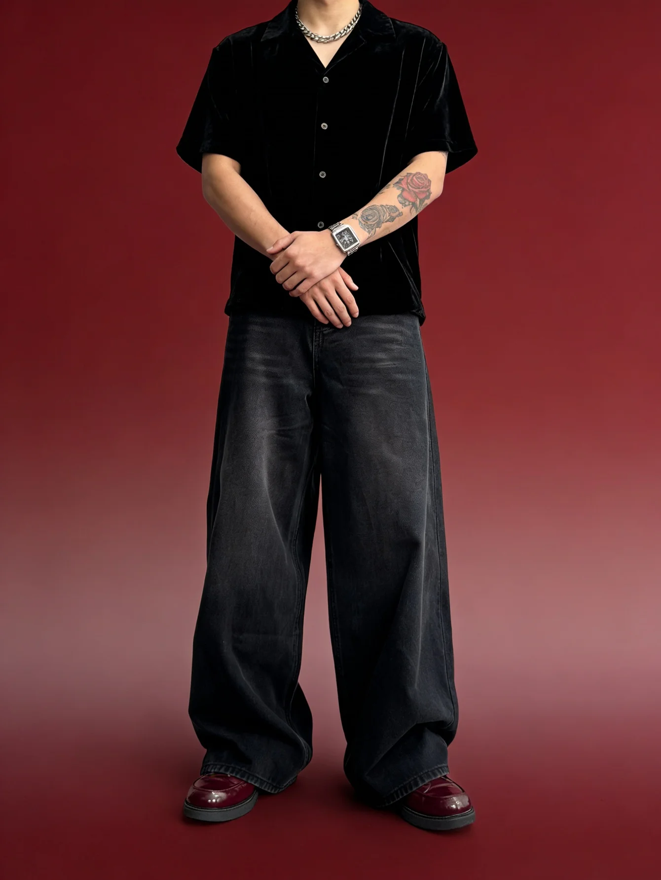 High-Quality Original Jeans for Man Slim Fit Y2K Drip Aesthetic Classic Street Style Denim Jeans Pants